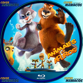 Carátula de ANIMALES EN APUROS - DVA KHVOSTA TWO TAILS2019[COVER BLU-RAY]