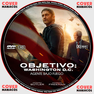 OBJETIVO: WASHINTON D.C. - ANGEL HAS FALLED 2019 [COVER - DVD]