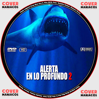ALERTA EN LO PROFUNDO 2 - DEEP BLUE SEA 2 - 2018 [COVER - DVD]