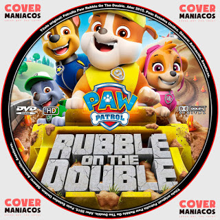 PAW PATROL - PATRULLA PAW - RUBBLE ON THE DOUBLE 2015 [COVER DVD]