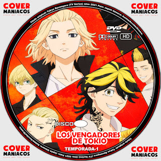 LOS VENGADORES DE TOKIO - TOKYO REVENGERS TEMPORADA 1 - 2021 [COVER DVD]