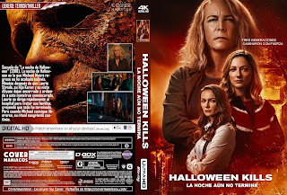 HALLOWEEN KILLS LA NOCHE AUN NO TERMINA 2021 [COVER DVD]