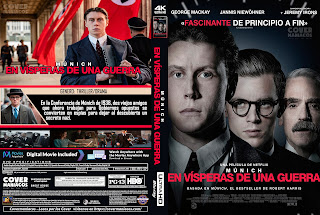 MUNICH EN VISPERAS DE UNA GUERRA - MUNICH THE EDGE OF WAR 2021 [COVER DVD]
