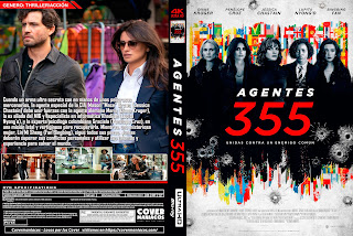 AGENTES 355 - THE 355 2022 [COVER DVD]