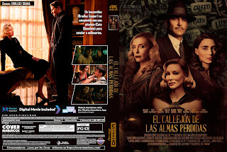 Carátula de EL CALLEJON DE LAS ALMAS PERDIDAS - NIGHTMARE ALLEY 2021 [COVER DVD]